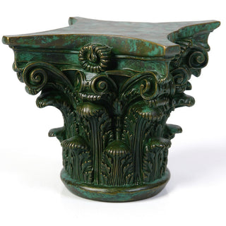 Corinthian Capital — Green Bronze finish