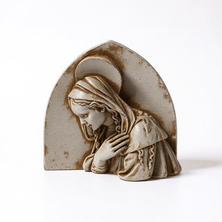 Della Robbia Madonna Statue — Antique Stone finish