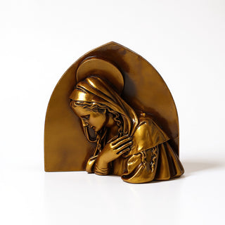 Della Robbia Madonna Statue — Bronze finish
