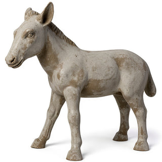 Donkey Statue — Antique Stone finish