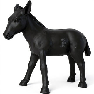 Donkey Statue — Dusted Black finish