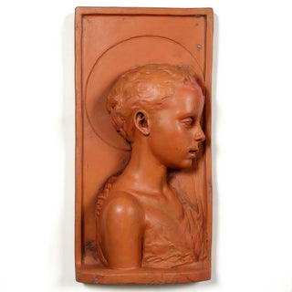 Saint John Wall Plaque - 20-inch — Metro finish