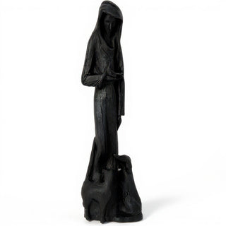Saint Francis of Assisi Statue - 38-inch — Dusted Black finish