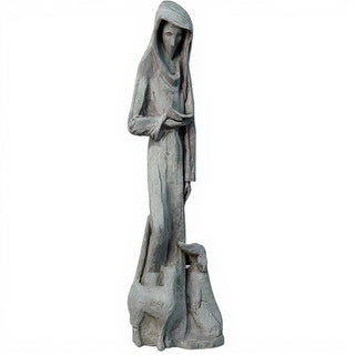 Saint Francis of Assisi Statue - 38-inch — Old Stone finish