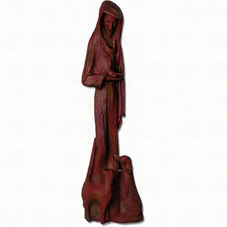Saint Francis of Assisi Statue - 38-inch — Rust finish