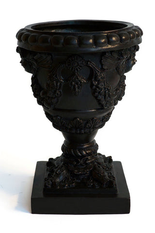 Robbia Angel Planter - 24-inch — Iron finish