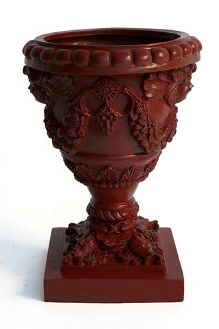 Robbia Angel Planter - 24-inch — Rust finish