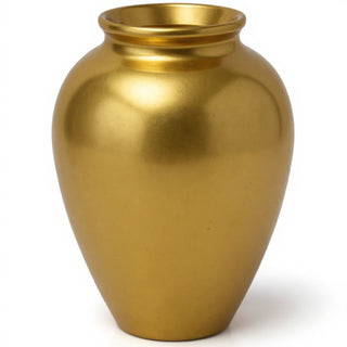 Chalk Jar Planter - 17.5-inch — Antique Gold finish