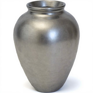 Chalk Jar Planter - 17.5-inch — Aged Silver finish