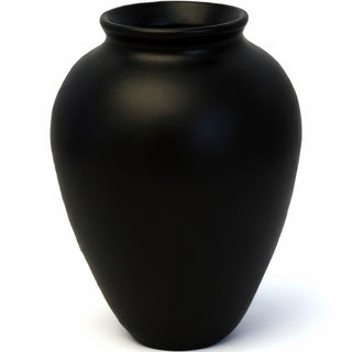 Chalk Jar Planter - 17.5-inch — Flat Black finish