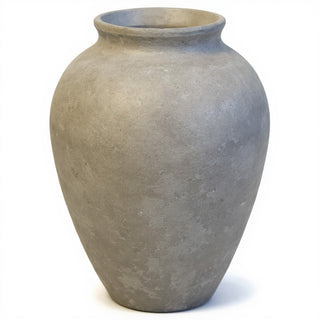 Chalk Jar Planter - 17.5-inch — Limestone finish
