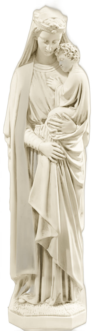 Queen Mary And Child 25-inch Statue - 25-inch