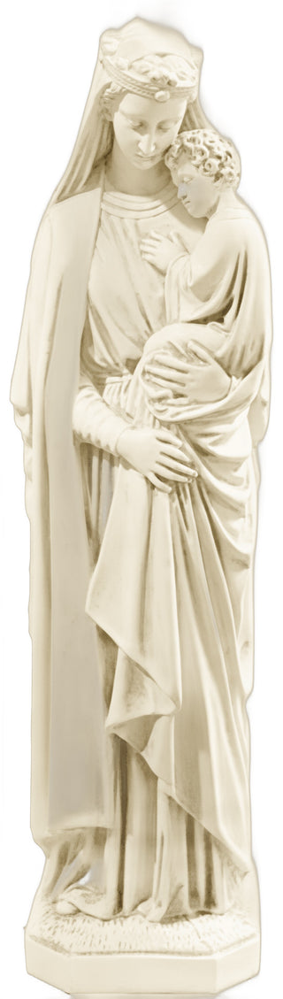 Queen Mary And Child 25-inch Statue - 25-inch