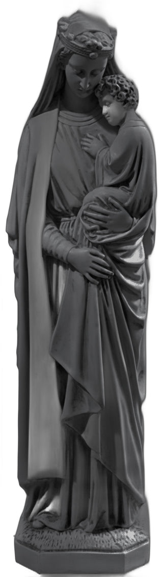 Queen Mary And Child 25-inch Statue - 25-inch