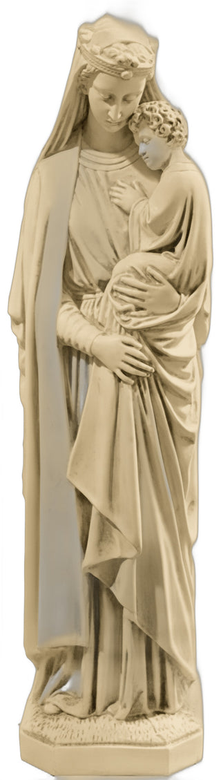 Queen Mary And Child 25-inch Statue - 25-inch