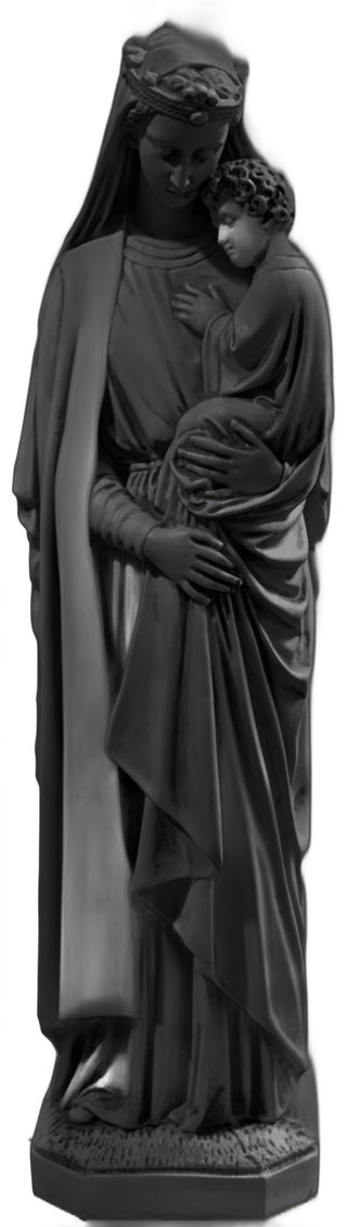 Queen Mary And Child 25-inch Statue - 25-inch