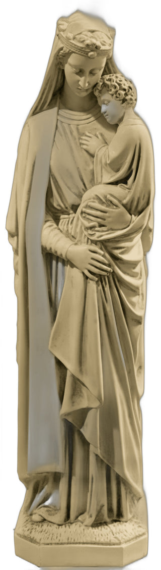 Queen Mary And Child 25-inch Statue - 25-inch