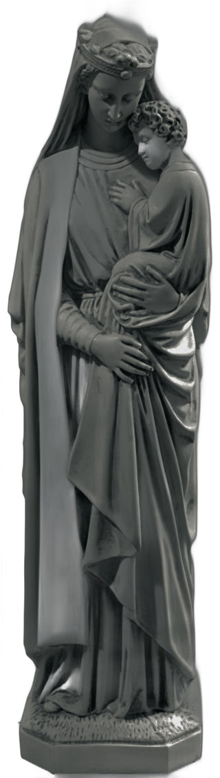 Queen Mary And Child 25-inch Statue - 25-inch