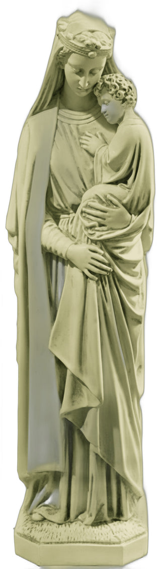 Queen Mary And Child 25-inch Statue - 25-inch