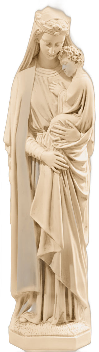 Queen Mary And Child 25-inch Statue - 25-inch