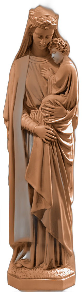 Queen Mary And Child 25-inch Statue - 25-inch