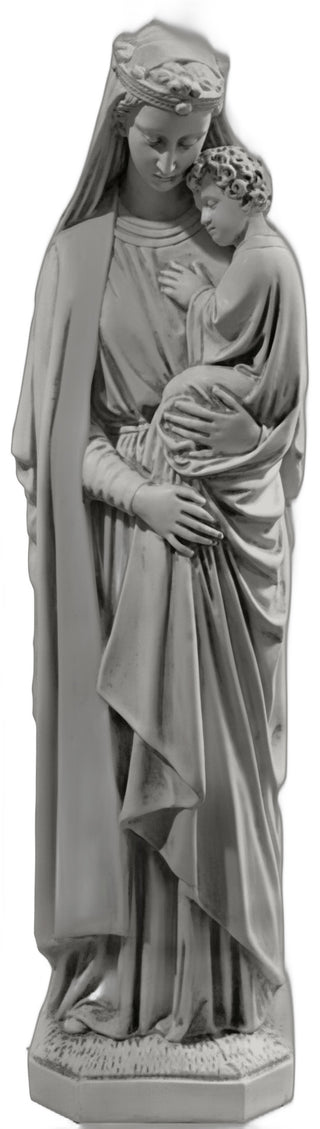 Queen Mary And Child 25-inch Statue - 25-inch