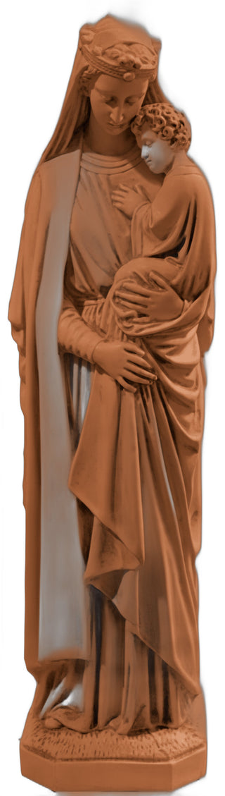 Queen Mary And Child 25-inch Statue - 25-inch