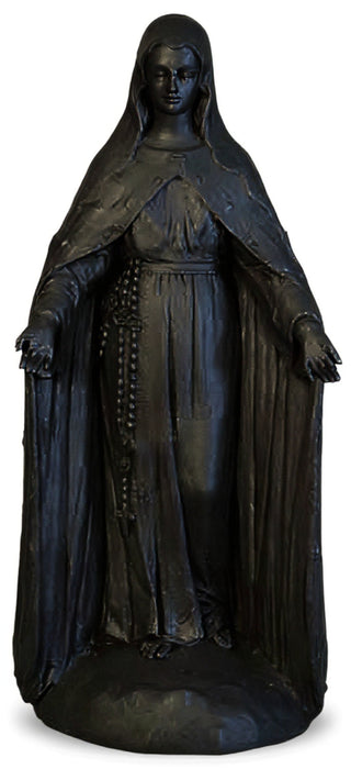 Mary Of The Rosary with Lace Statue - 49-inch