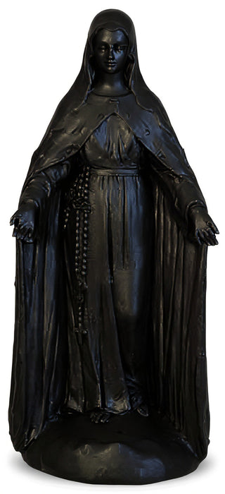 Mary Of The Rosary with Lace Statue - 49-inch