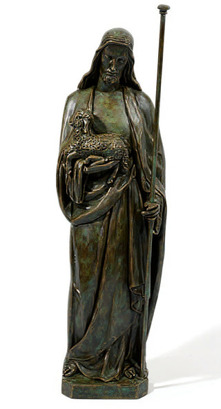Jesus With Lamb 60-inch - Large Statue