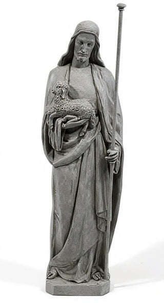 Jesus With Lamb 60-inch - Large Statue