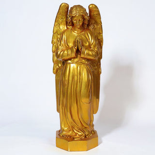 Omar Angel Statue - 40-inch — Deep Gold finish