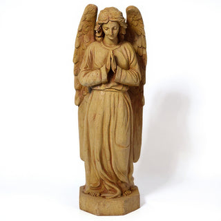 Omar Angel Statue - 40-inch — Gothic Stone finish