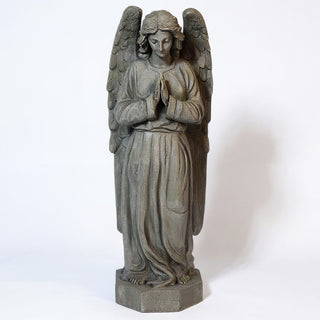 Omar Angel Statue - 40-inch — Old Stone finish