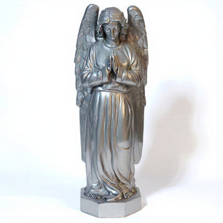 Omar Angel Statue - 40-inch — Silver finish
