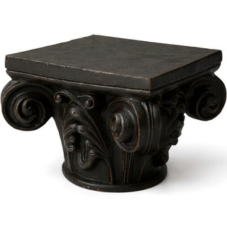 Gothic Capital Architectural Element — Iron finish