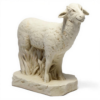 Sheep Right Statue - 17-inch