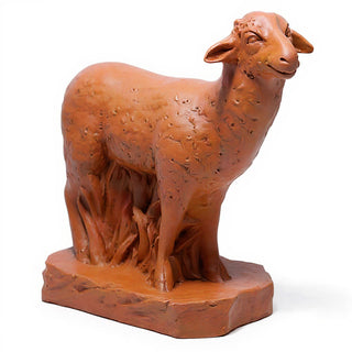 Sheep Right Statue - 17-inch