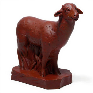 Sheep Right Statue - 17-inch