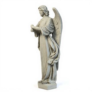 Angel for Lantern Statue - 48-inch — Limestone finish