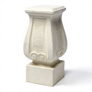 Citti Pedestal - 27.5-inch — Antique White finish