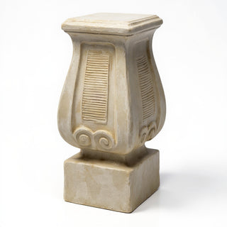 Citti Pedestal - 27.5-inch — Museum Terracotta finish
