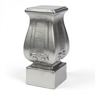 Citti Pedestal - 27.5-inch — Silver finish