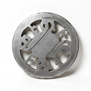 Theatre Rosette Wall Decor — Antique Silver finish