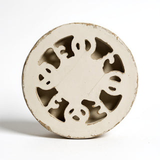 Theatre Rosette Wall Decor — Antique White finish