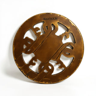 Theatre Rosette Wall Decor — Bronze finish