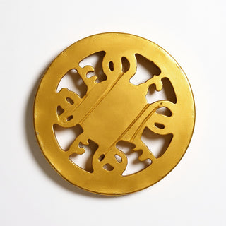 Theatre Rosette Wall Decor — Deep Gold finish