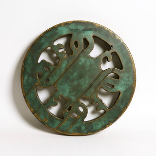 Theatre Rosette Wall Decor — Green Bronze finish