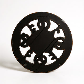 Theatre Rosette Wall Decor — Iron finish