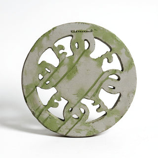 Theatre Rosette Wall Decor — Mossy Green finish